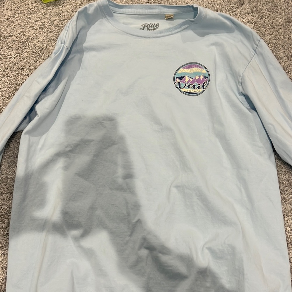 light blue vail long sleeve
